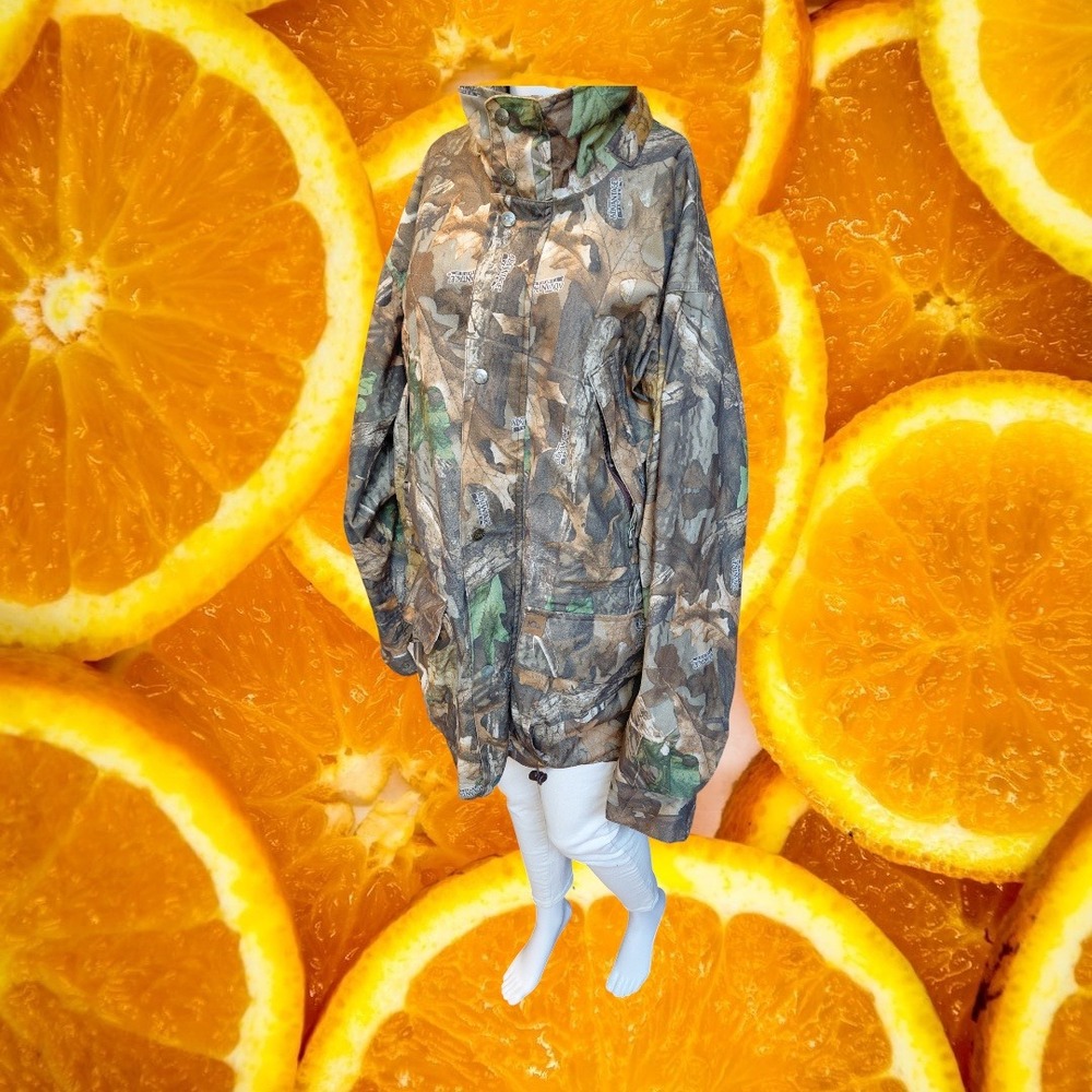 10X Mens Advantage Timber Camo Jacket Full‎ Zip Lined Outerwear Size Large